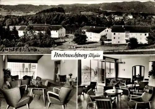 Ak Neutrauchburg Isny im Allgäu, Teilansicht, Kuranstalt Alpenblick