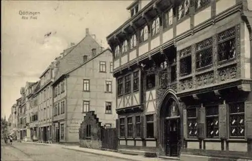 Ak Göttingen in Niedersachsen, alte Fink, Fachwerkhaus