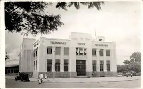 Ak Lubumbashi Elisabethville RD Kongo Zaire, Hotel des Postes