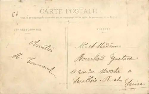 Ak Gray Haute Saône, Denkmal