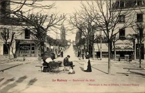 Ak Le Raincy Seine Saint Denis, Boulevard du Midi