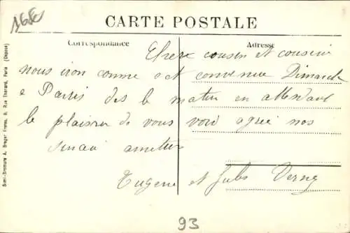 Ak Le Bourget Seine Saint Denis, Bahnhof