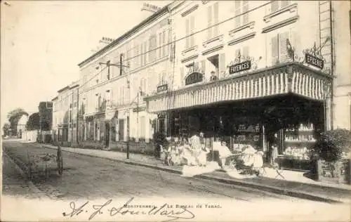 Ak Montfermeil Seine Saint Denis, Tabakbüro