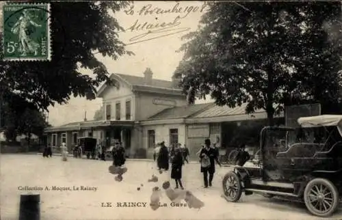 Ak Le Raincy Seine Saint Denis, Gare