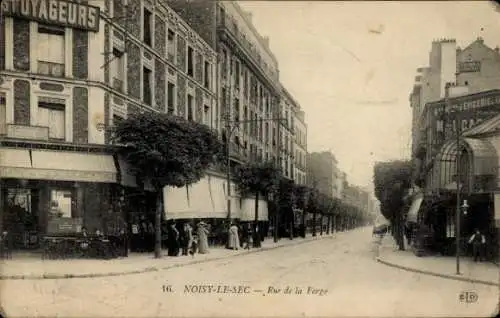 Ak Noisy le Sec Seine Saint Denis, Rue de la Forge