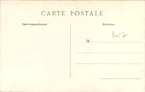 Ak Septeuil Yvelines Frankreich, Michelin-Stadtplakette, Straßenansicht