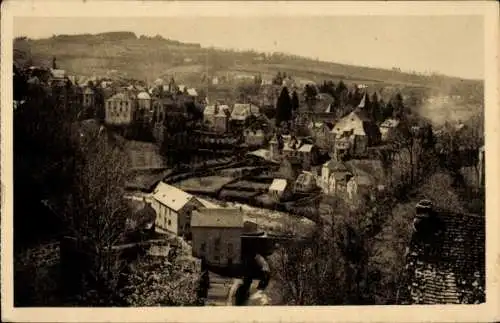 Ak Treignac Correze, Gesamtansicht