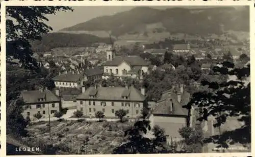 Ak Leoben Steiermark, Gesamtansicht