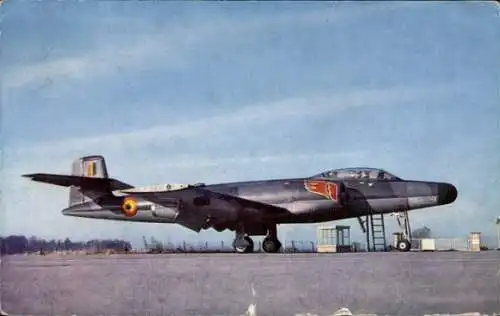 Ak Belgisches Kampfflugzeug, Avro CF 100