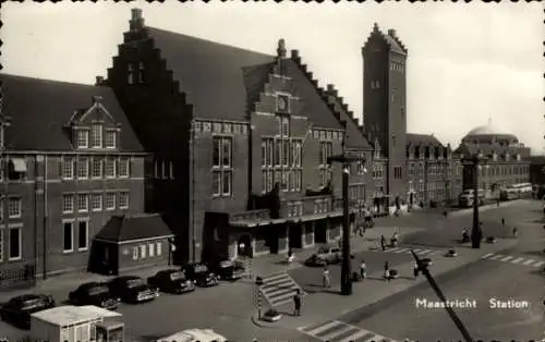 Ak Maastricht-Limburg Niederlande, Bahnhof