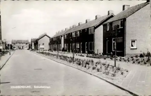 Ak Krabbendijke Zeeland, Scoudestraat