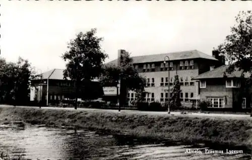 Ak Almelo Overijssel Niederlande, Erasmus Lyceum