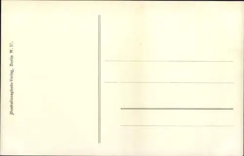 Foto Ak Jockeys zu Pferde, Sprung über Fluss, Hürde, Springreiten