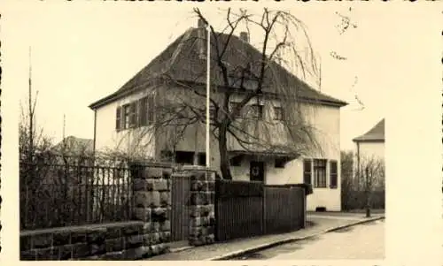 Foto Ak Bredeney Essen im Ruhrgebiet, Haus Waldfrieden 7, bei Luftangriff 1944 zerstört