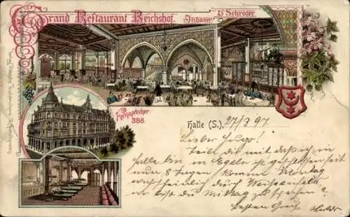 Litho Halle an der Saale, Grand Restaurant Reichshof