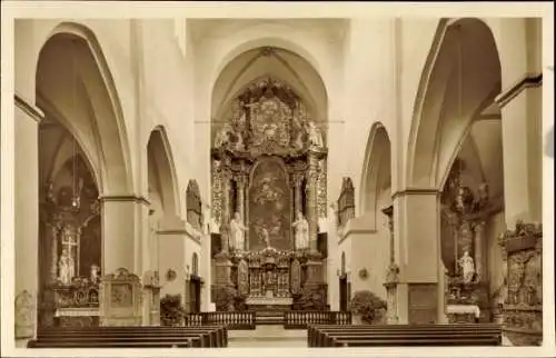 Ak Ingolstadt an der Donau Oberbayern, Klosterkirche