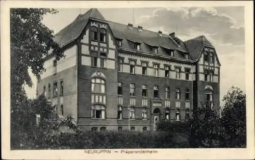 Ak Neuruppin in Brandenburg, Präparandenheim