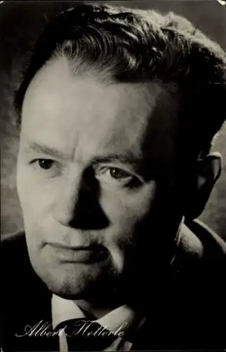 Ak Schauspieler Albert Hetterle, Portrait