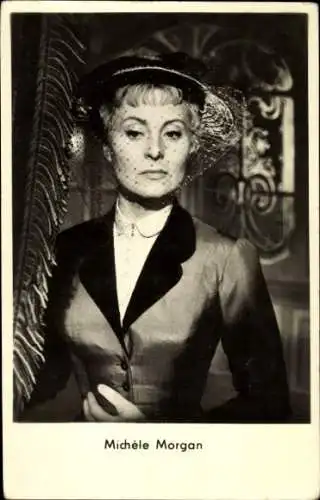 Ak Schauspielerin Michele Morgan, Portrait, Film Das große Manöver