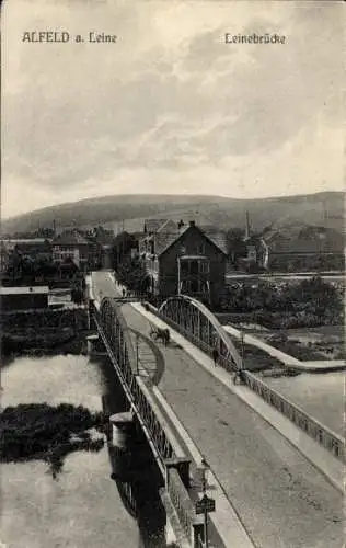 Ak Alfeld an der Leine, Leinebrücke