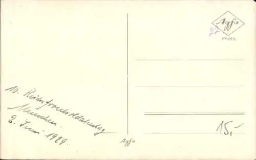 Foto Ak München, Fest, Jubelnde Menschen, Jahr 1929