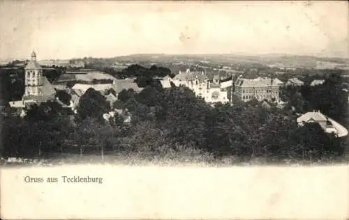 Ak Tecklenburg in Westfalen, Gesamtansicht