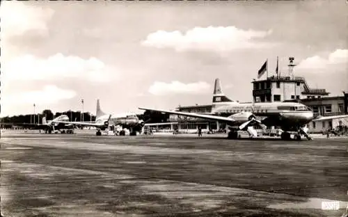 Ak Lohausen Düsseldorf am Rhein, Flughafen