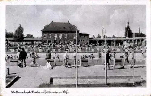 Ak Wattenscheid Bochum Ruhrgebiet, Stadion Beckmann Hof