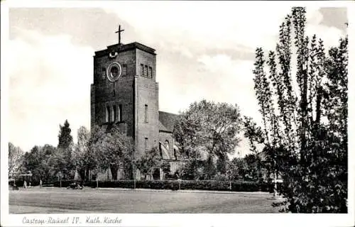 Ak Castrop Rauxel im Ruhrgebiet, Katholische Kirche