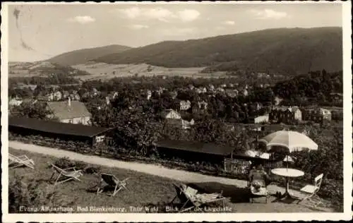 Ak Bad Blankenburg in Thüringen, Evangelisches Allianzhaus, Liegehalle