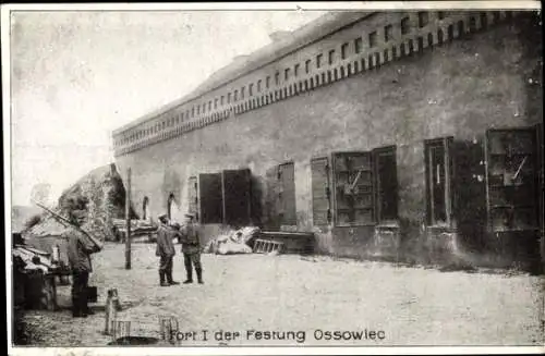 Ak Osowiec Ossowitz Polen, Festung, Fort I