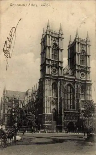 Ak Stadt Westminster London England, Westminster Abbey