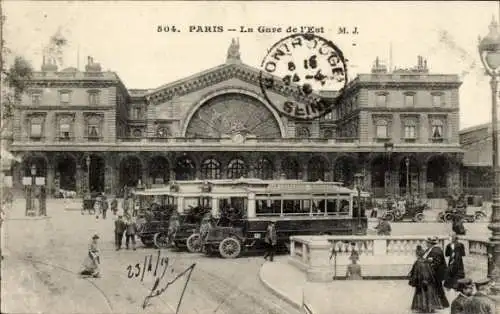 Ak Paris X., Gare de l’Est