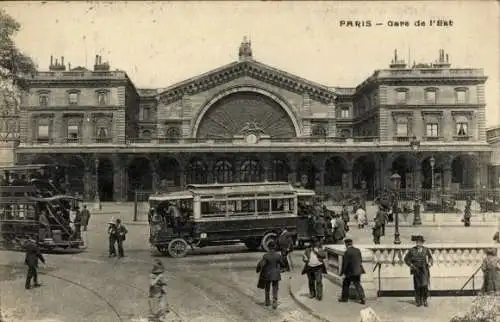 Ak Paris X., Gare de l’Est