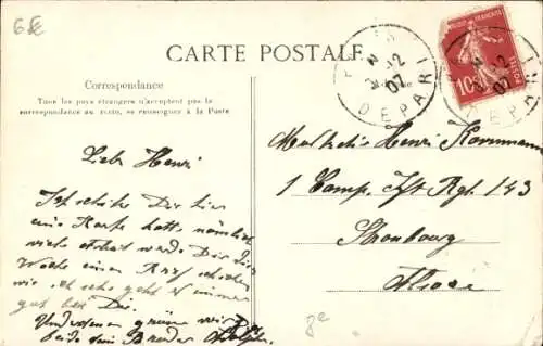 Ak Paris VIII, Rue Saint Lazare