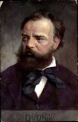 Ak Komponist Antonin Dvorak, Porträt