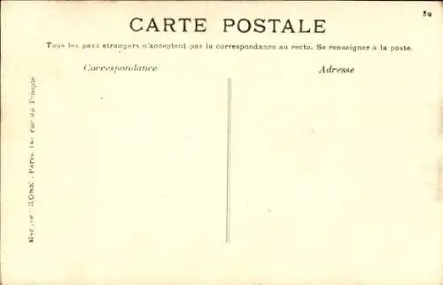 Ak Französisches Luftschiff Le Malecot, 1908