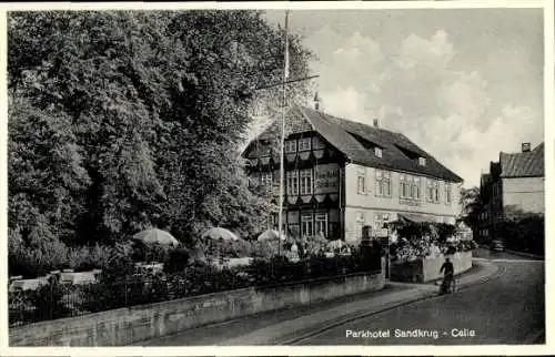 Ak Celle in Niedersachsen, Parkhotel Sandkrug