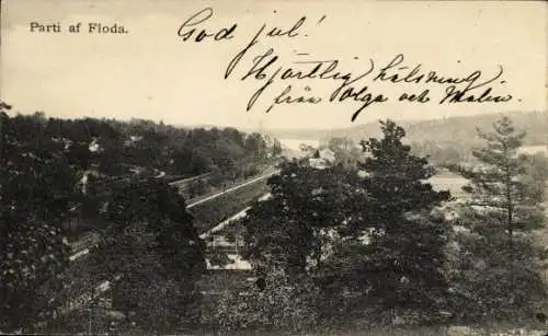 Ak Floda Schweden, Panorama