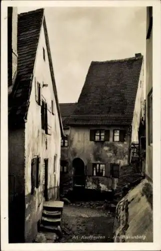 Ak Kaufbeuren an der Wertach in Schwaben, Altstadt, Am Blasiusberg