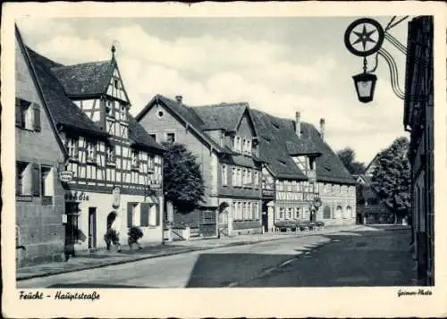 Ak Feucht in Mittelfranken, Hauptstraße