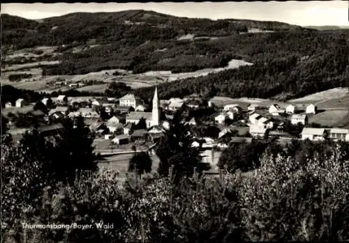 Ak Thurmansbang im Bayerischen Wald, Gesamtansicht