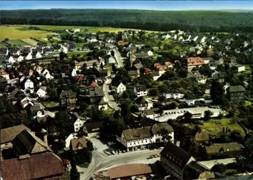 Ak Fürstenberg an der Weser, Luftbild