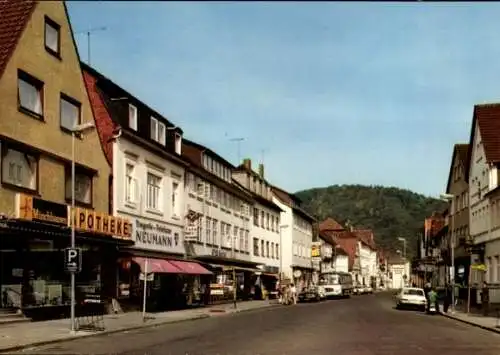 Ak Bodenwerder an der Weser, Große Straße, Apotheke