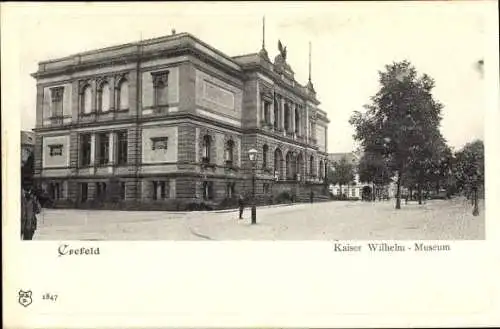 Ak Krefeld am Niederrhein, Kaiser Wilhelm Museum