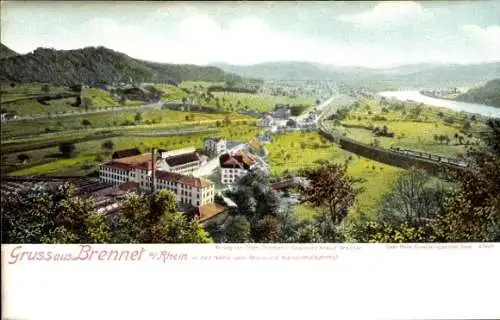 Litho Brennet Wehr in Baden, Panorama