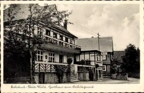 Ak Rohrbach im Thüringer Wald, Gasthaus zum Sorbitzgrund