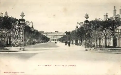 Ak Nancy Meurthe et Moselle, Place de la Carriere