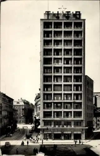 Ak Rijeka Kroatien, Hochhaus, Putnik