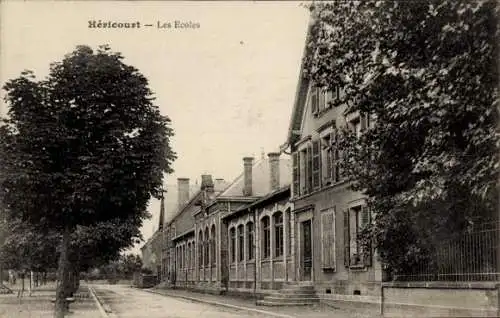 Ak Héricourt Haute Saône, Schulen